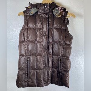 Missoni Chocolate Brown Quilted Vest
